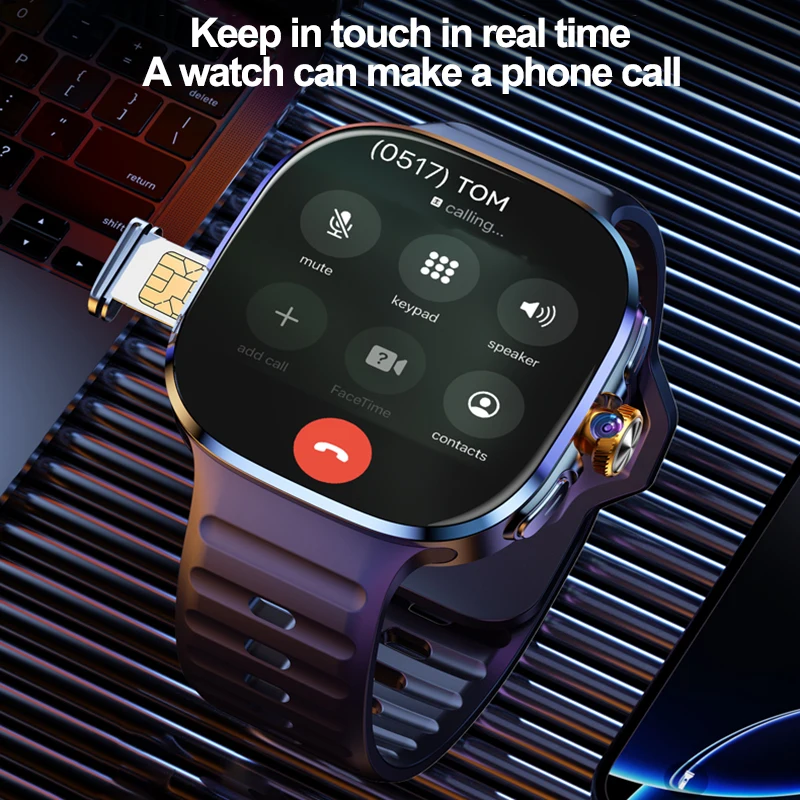 Nova tela grande smartwatch 4g - Window Lock Bar avaliação e preço