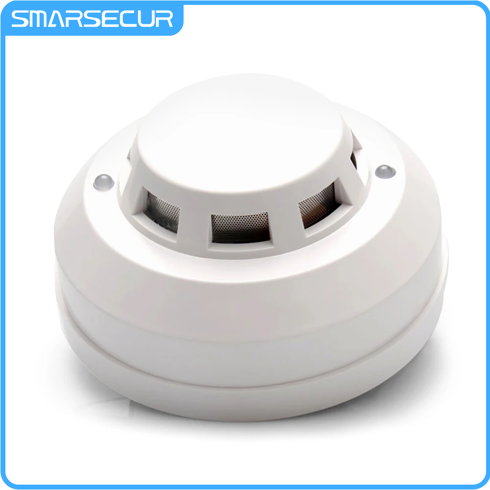 12v tensão com fio fumaça vaza - Smoke Detector Interconnected avaliação e preço