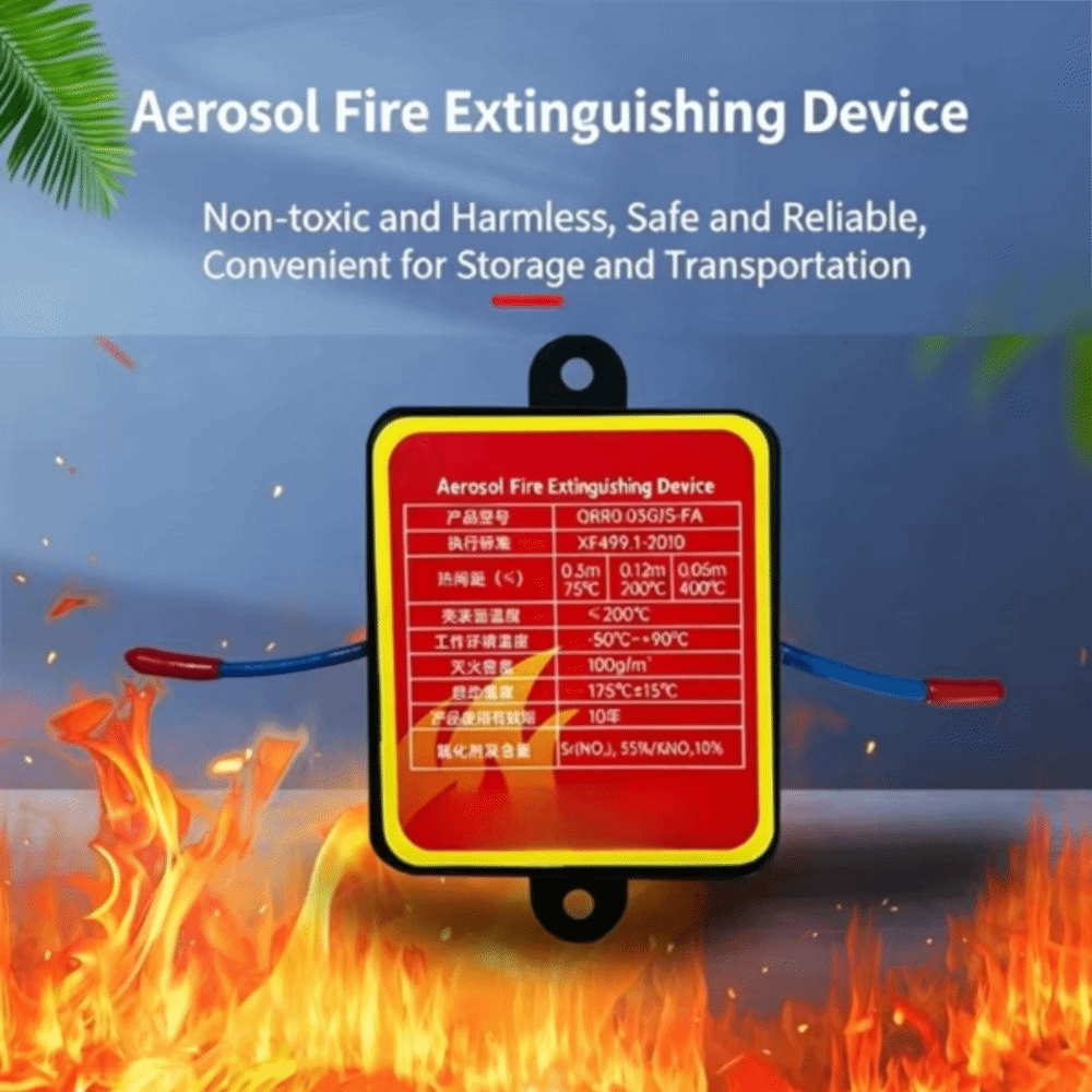 Dispositivo Retardante de Cham - Fire Extinguisher Small avaliação e preço